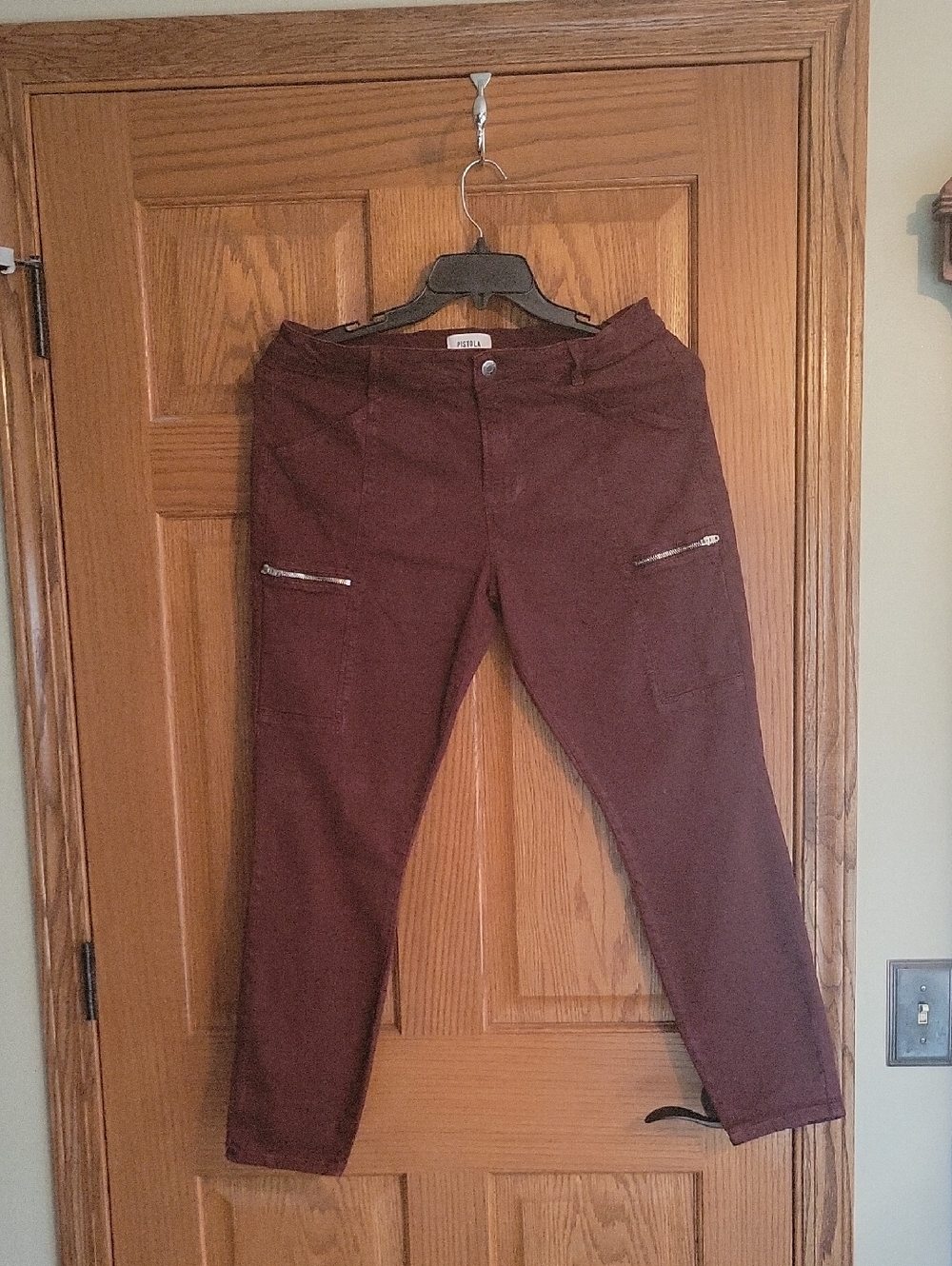 Pistola Deep Maroon Pants